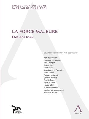 cover image of La force majeure